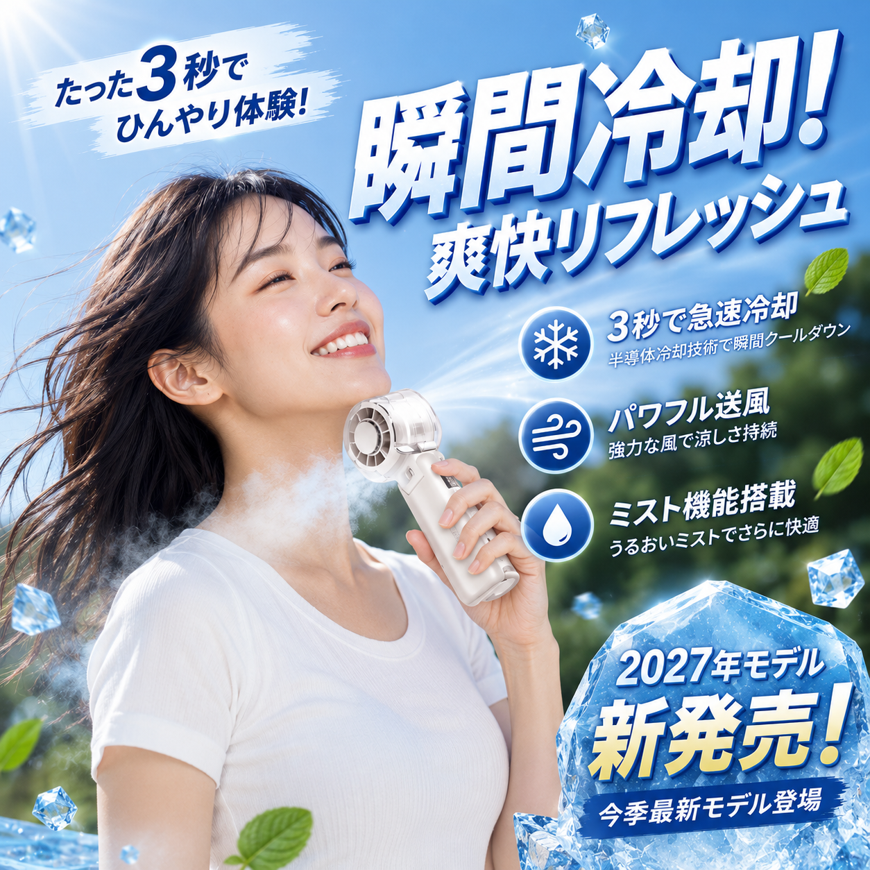 ZawahFan™ アイスミストファン｜2026年版