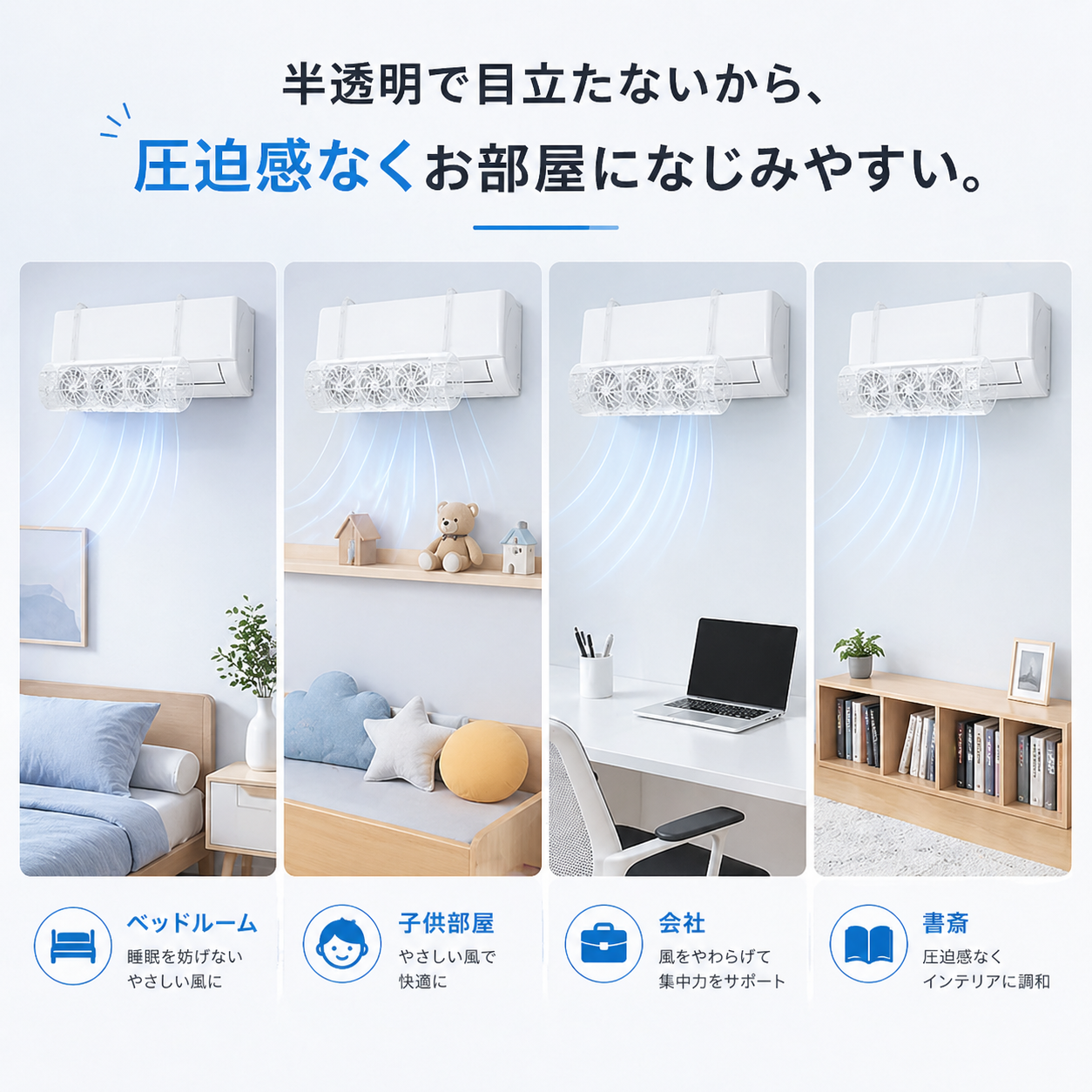 Zawah™ エアコン風よけカバー 2026年版