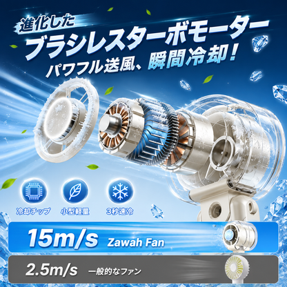 ZawahFan™ アイスミストファン｜2026年版